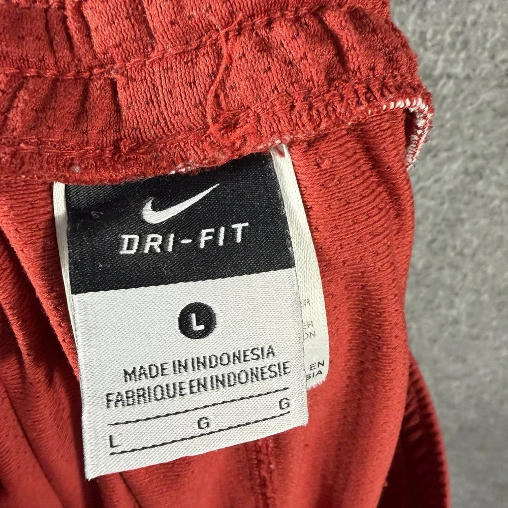 Nike OU Oklahoma University Dry Fit Basketball Shorts Size L Sooners College